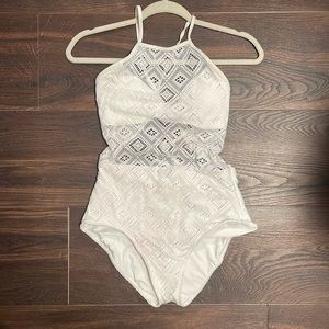 Aerie Swim suit One Piece White